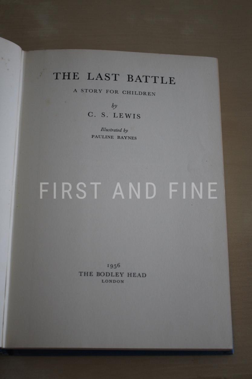 Lewis, C.S. (1956) 'The Last Battle', UK first edition - Image 3