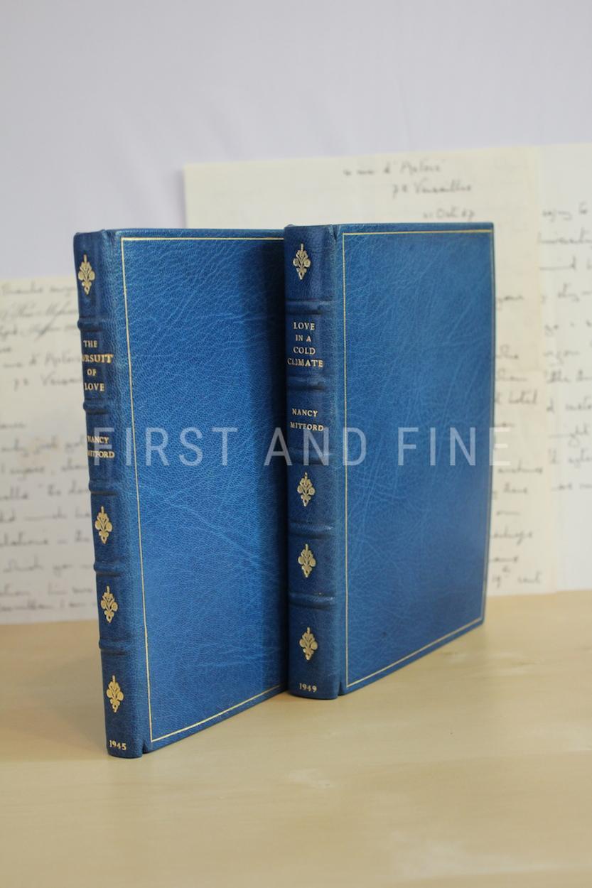 Mitford, Nancy (1945 & 1949) 'The Pursuit of Love' & 'Love in a Cold Climate', first edition set with an original handwritten and signed letter - Image 3