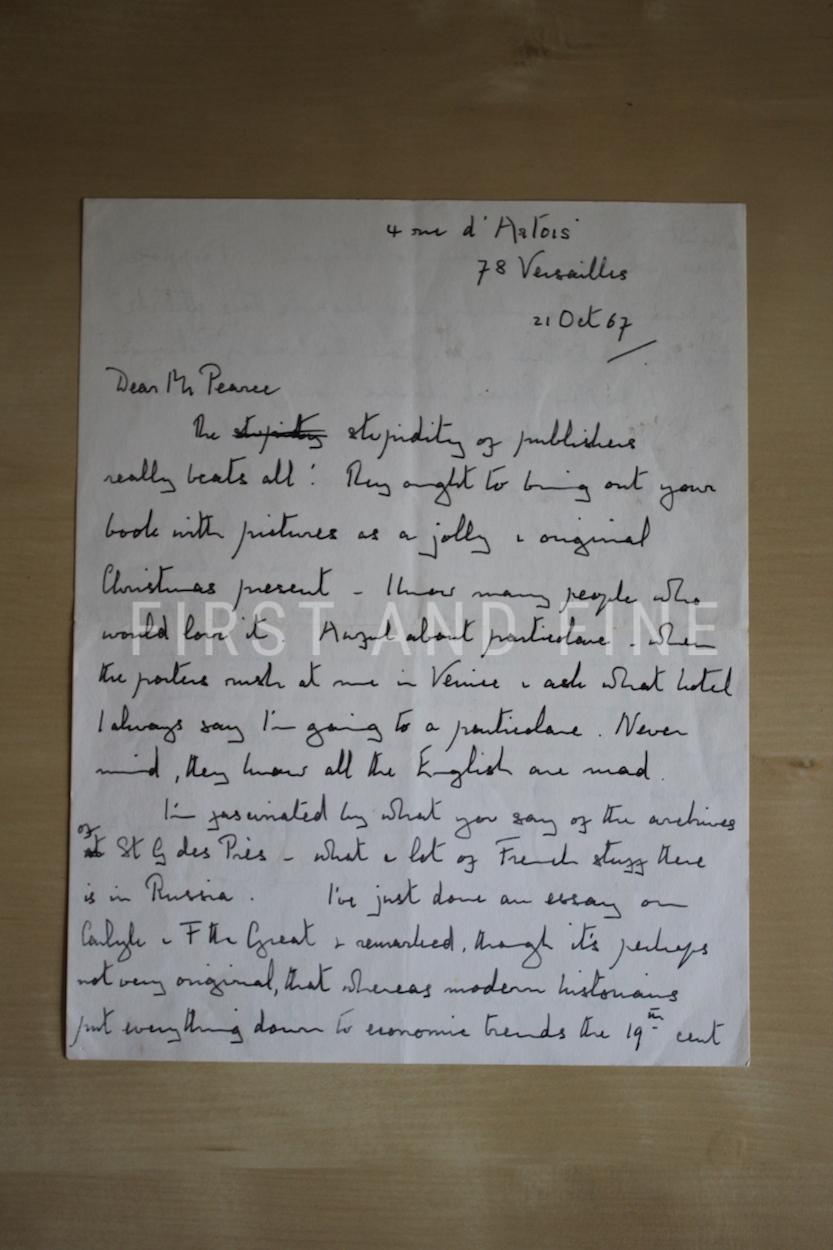 Mitford, Nancy (1945 & 1949) 'The Pursuit of Love' & 'Love in a Cold Climate', first edition set with an original handwritten and signed letter - Image 22
