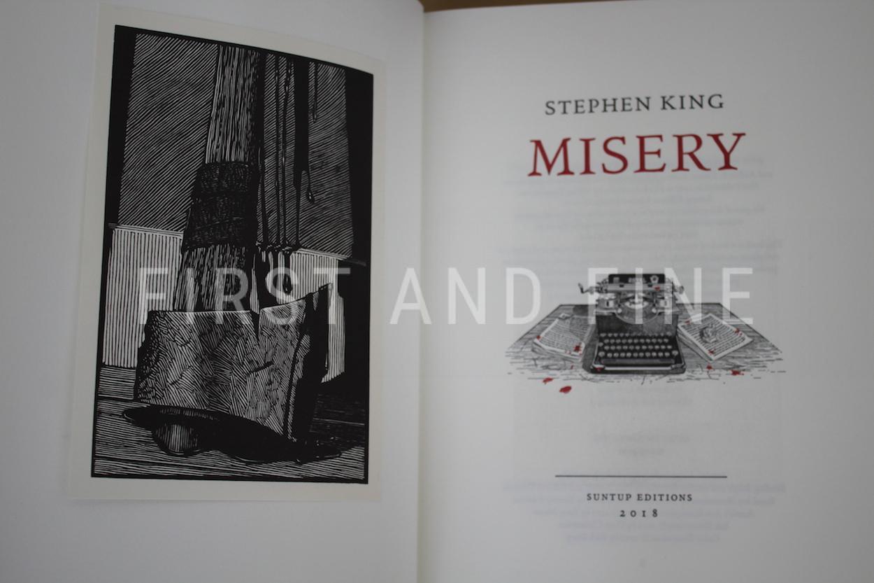 King, Stephen (2018) 'Misery', US signed limited edition, published by Suntup Press - Image 9