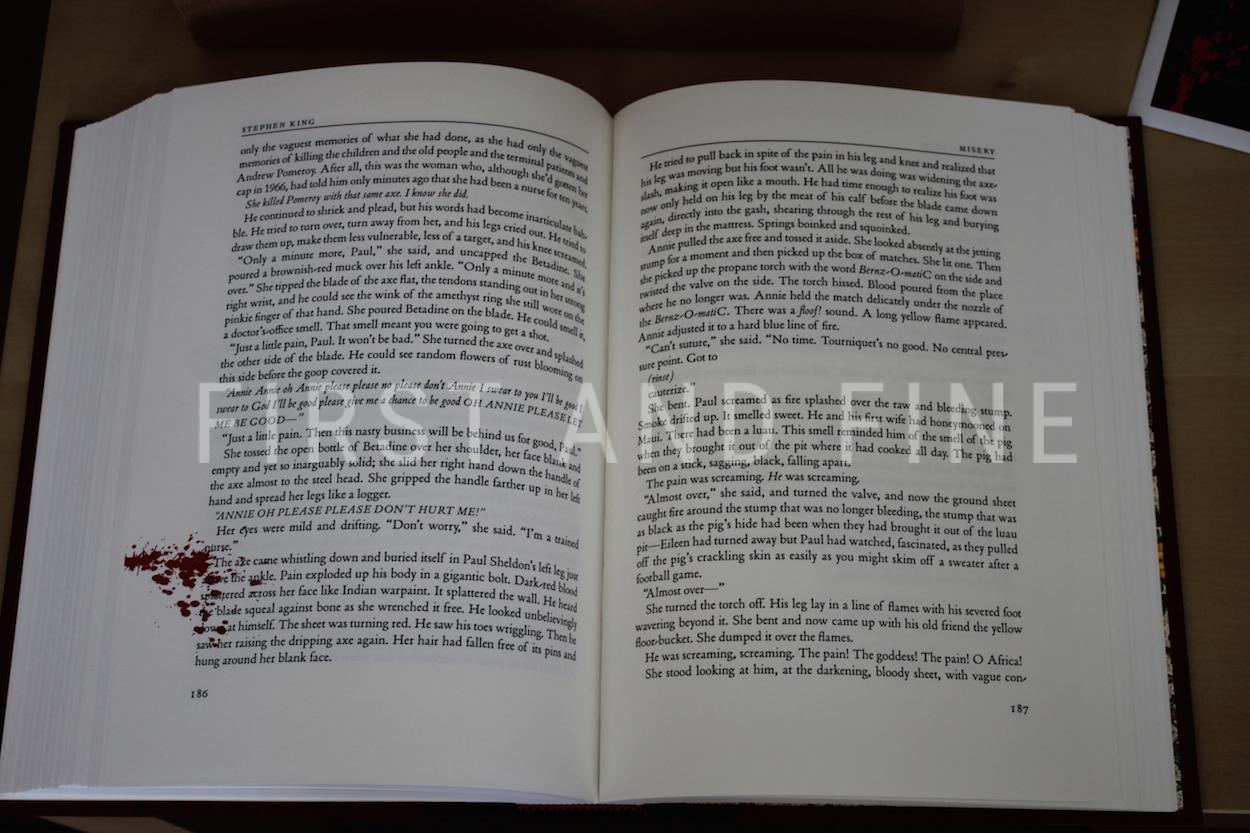 King, Stephen (2018) 'Misery', US signed limited edition, published by Suntup Press - Image 17