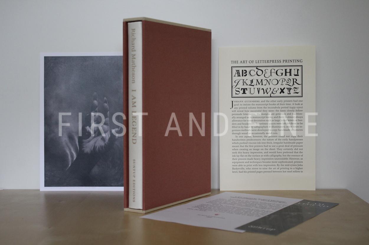 Matheson, Richard (2020) 'I am Legend', US Suntup limited edition