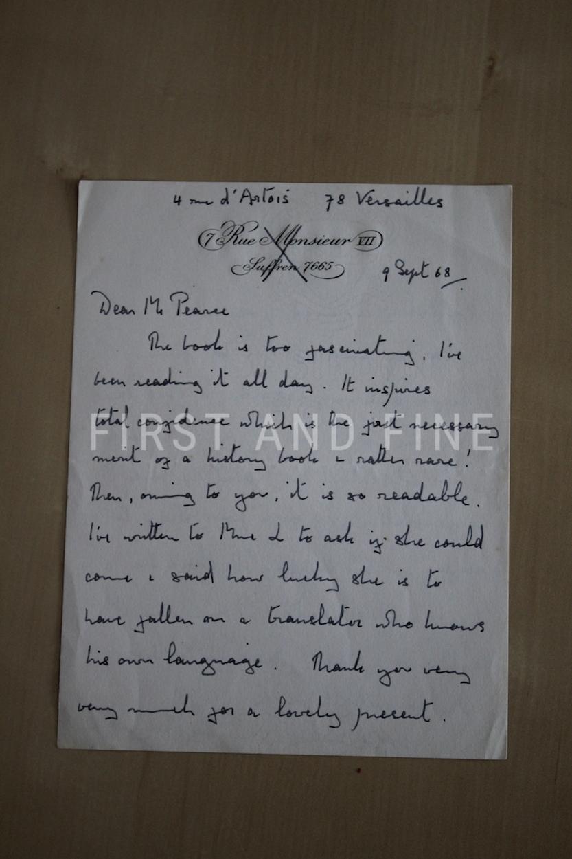 Mitford, Nancy (1932) 'Christmas Pudding', UK first edition with an original handwritten and signed letter - Image 2