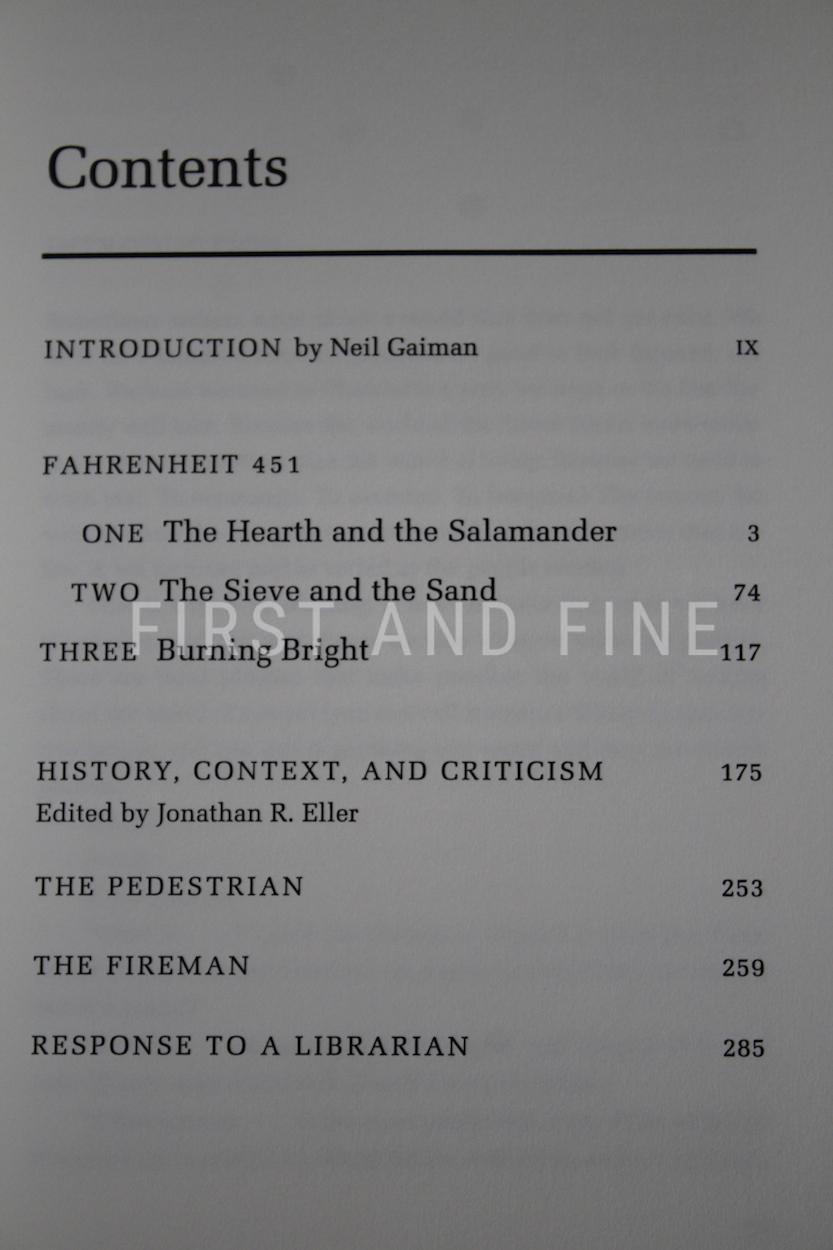 Bradbury, Ray (2020) 'Fahrenheit 451', US limited edition, published by Suntup Press - Image 10