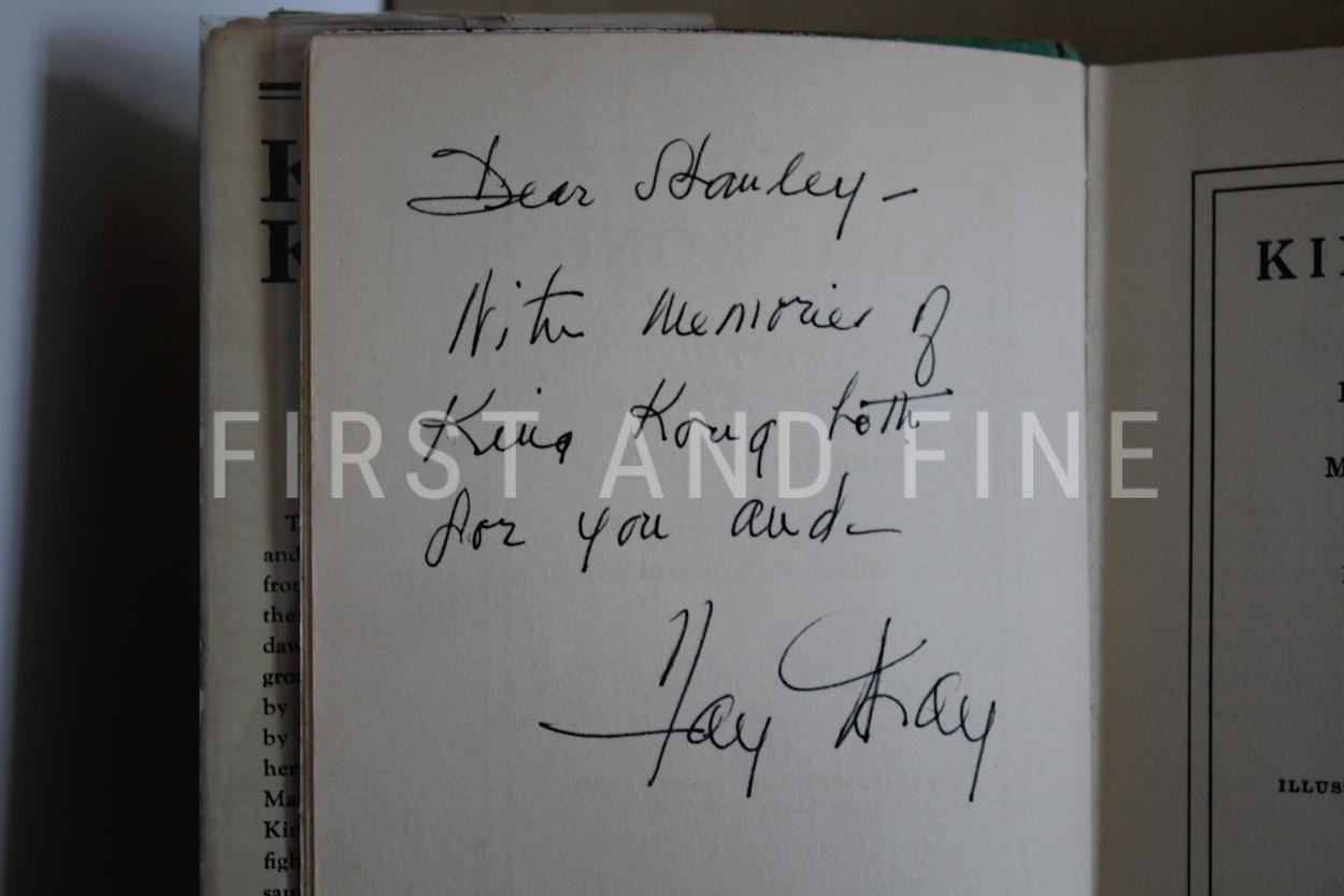 Lovelace, Delos (1932) 'King Kong', US beautifully signed and inscribed first edition - Image 2