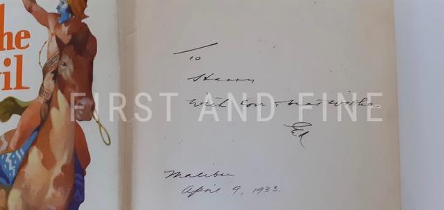 Burroughs, Edgar Rice (1933) 'Apache Devil', US signed first edition association copy - Image 3