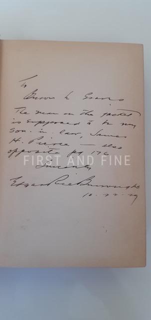 Burroughs, Edgar Rice (1929) 'Tarzan and the Golden Lion', beautifully signed and inscribed photoplay edition - Image 2