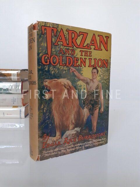Burroughs, Edgar Rice (1929) 'Tarzan and the Golden Lion', beautifully signed and inscribed photoplay edition