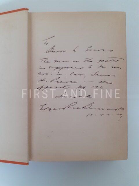 Burroughs, Edgar Rice (1929) 'Tarzan and the Golden Lion', beautifully signed and inscribed photoplay edition - Image 3