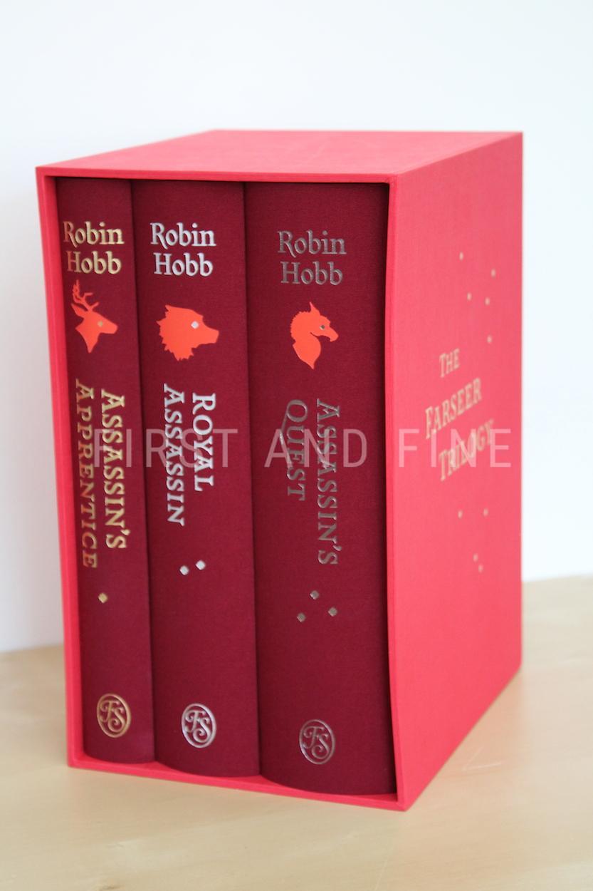 Hobb, Robin (2020) 'The Farseer Trilogy', Folio Society illustrated edition, signed by the author and illustrator - Image 4