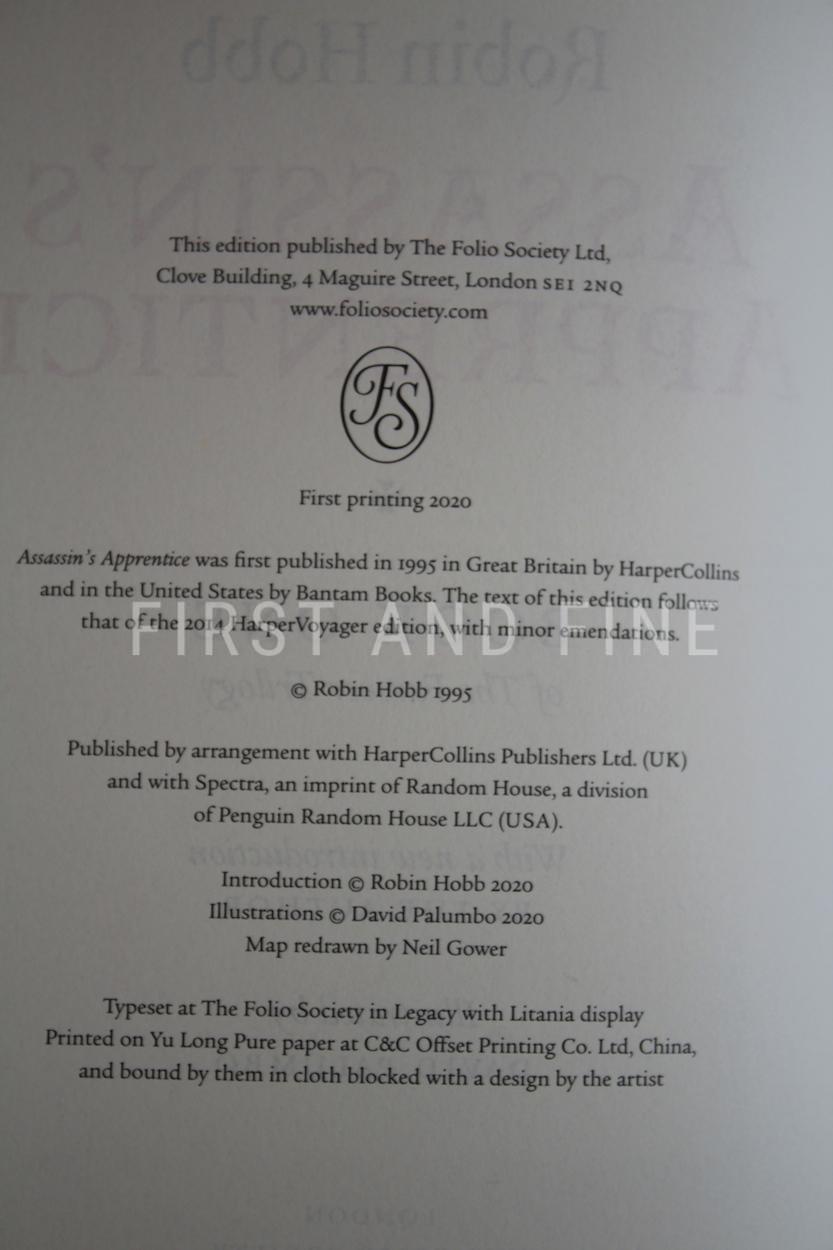 Hobb, Robin (2020) 'The Farseer Trilogy', Folio Society illustrated edition, signed by the author and illustrator - Image 8