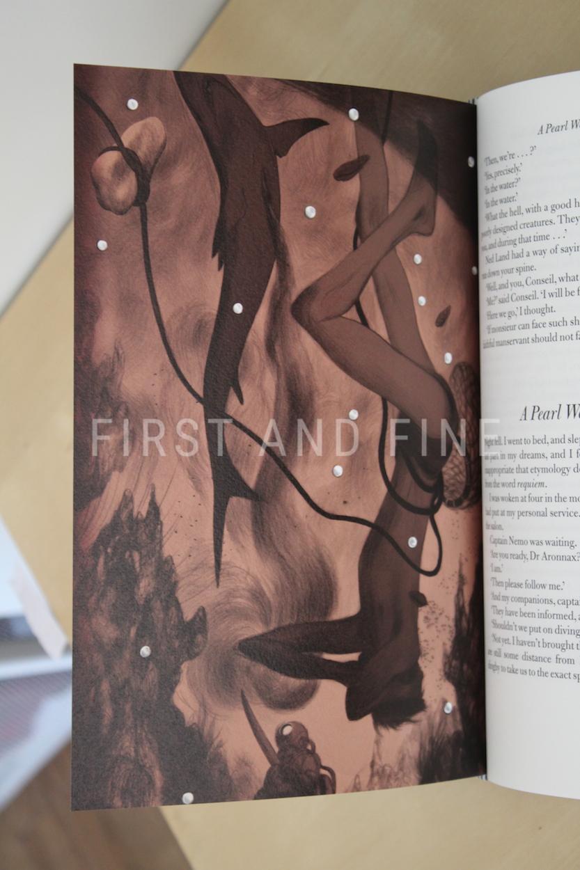 Verne, Jules (2014) 'Twenty Thousand Leagues Under the Seas', Folio Society illustrated edition - Image 12