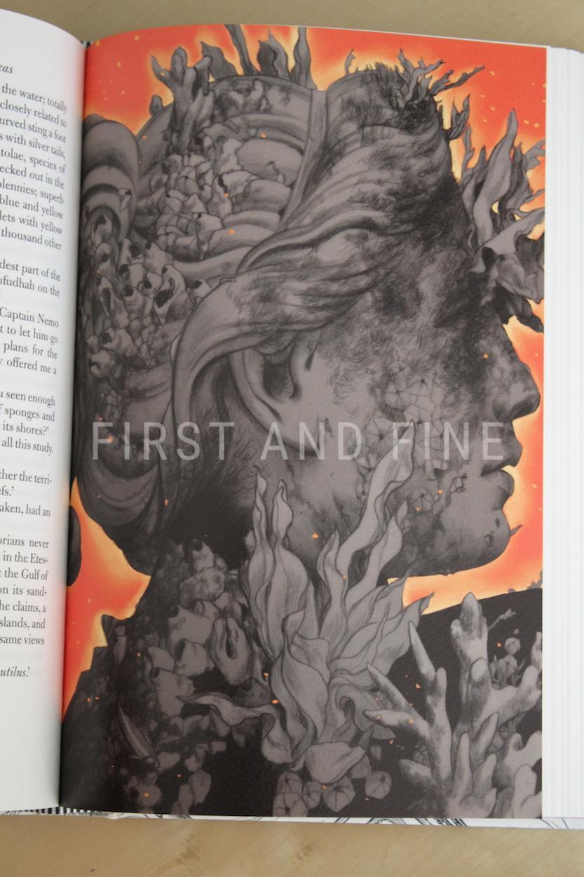 Verne, Jules (2014) 'Twenty Thousand Leagues Under the Seas', Folio Society illustrated edition - Image 13