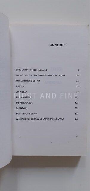 Wallace, David Foster (1989) 'Girl with Curious Hair', US uncorrected proof - Image 9