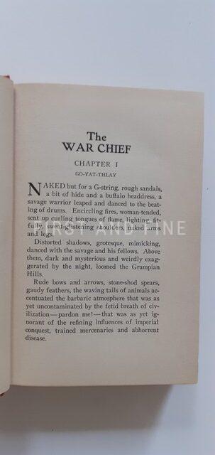 Burroughs, Edgar Rice (1927) 'The War Chief', US signed and inscribed association first edition - Image 5
