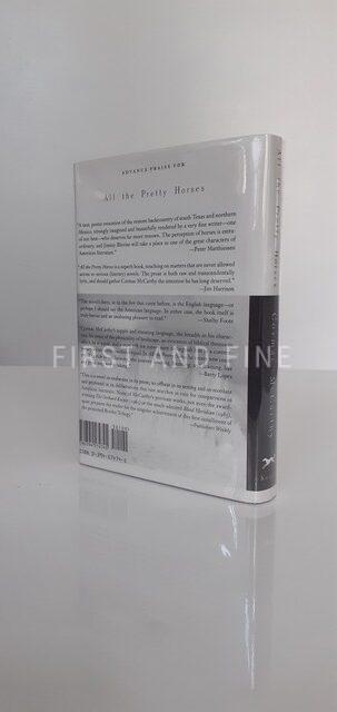McCarthy, Cormac (1992) 'All the Pretty Horses', US signed and inscribed first edition - Image 3