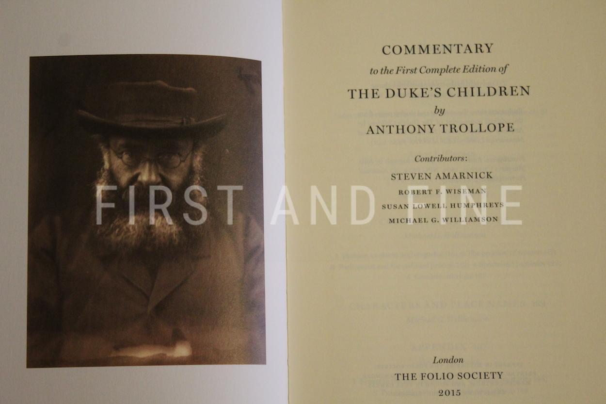Trollope, Anthony (2015) 'The Duke's Children', Folio Society limited edition and first complete text edition - Image 12
