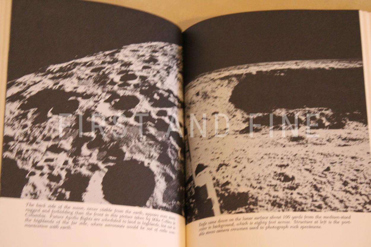 Armstrong, Neil; Aldrin, Buzz; and Collins, Michael (1970) 'First on the Moon', US first edition with a First Day Cover signed by all three astronauts. - Image 14