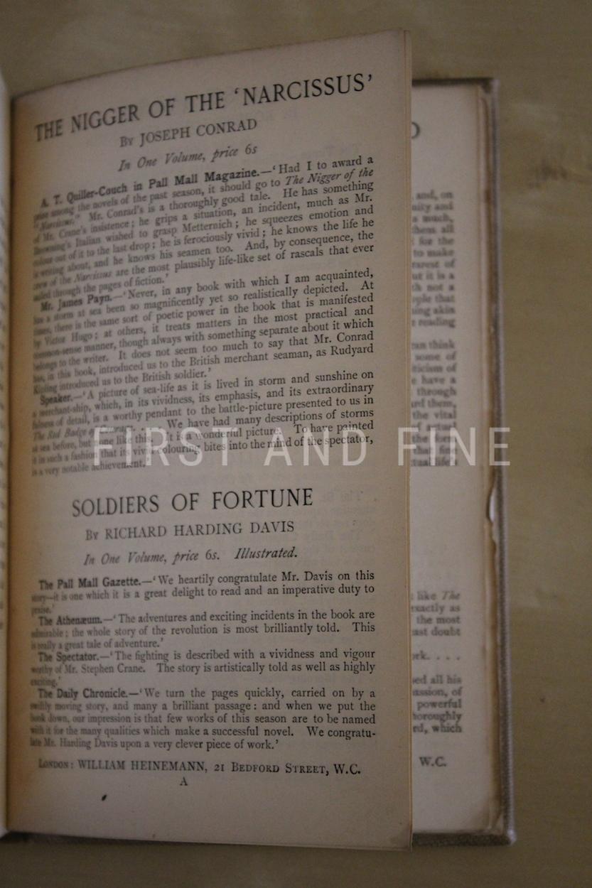 Wells, H.G. (1895) 'The Time Machine', UK first edition association copy with a handwritten and signed letter. - Image 8