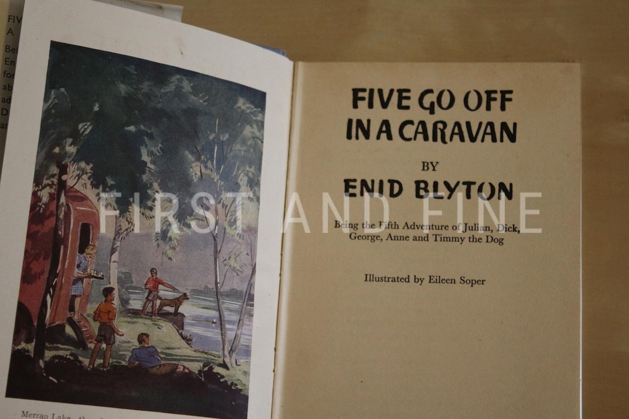 Blyton, Enid (1946) 'Five Go Off in a Caravan', UK first edition - Image 2