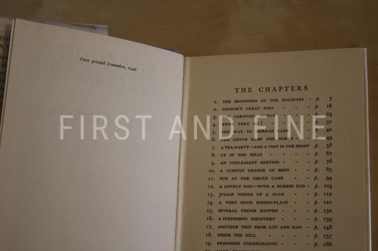 Blyton, Enid (1946) 'Five Go Off in a Caravan', UK first edition - Image 3