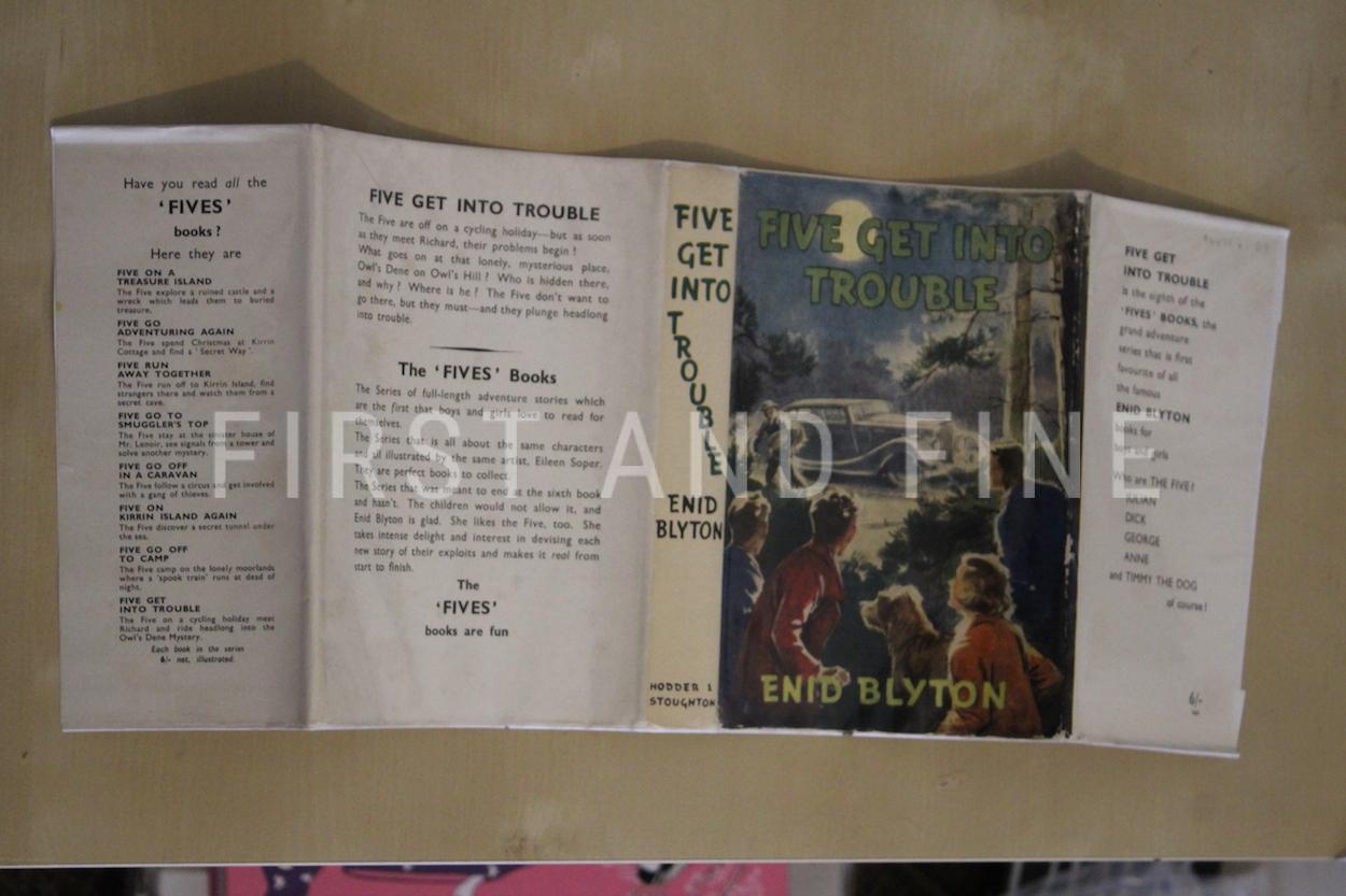 Blyton, Enid (1949) 'Five Get Into Trouble', UK first edition - Image 8