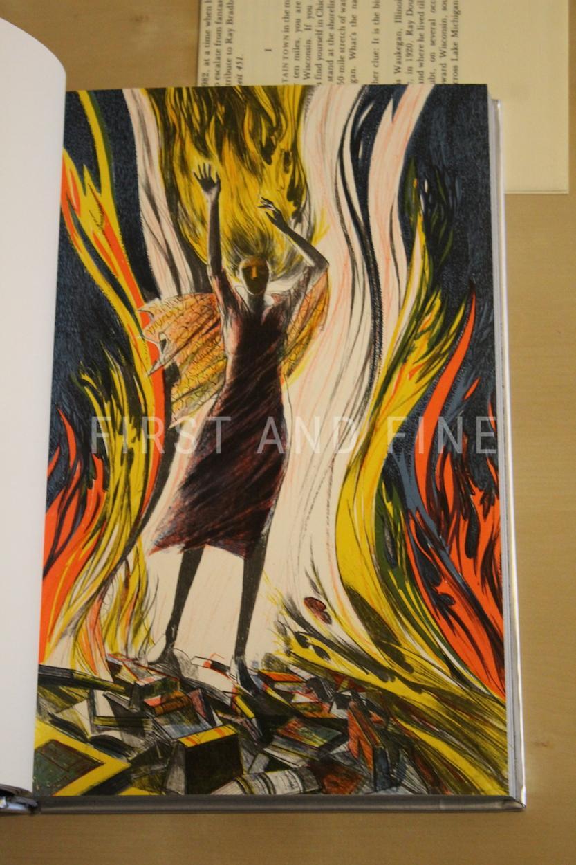Bradbury, Ray (1982) 'Fahrenheit 451', US signed and illustrated limited edition - Image 9