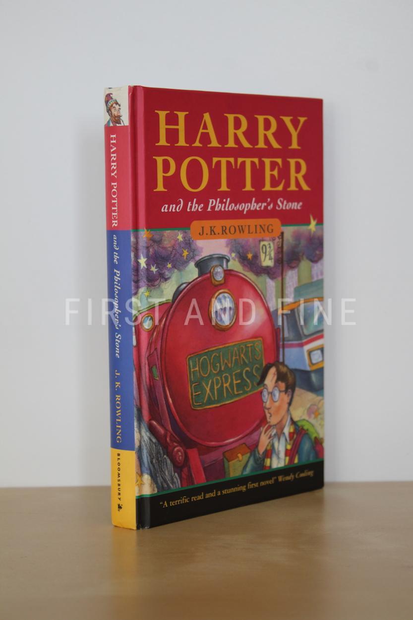 Rowling, J.K. (1997) 'Harry Potter and the Philosopher's Stone', UK hardback first edition published by Bloomsbury