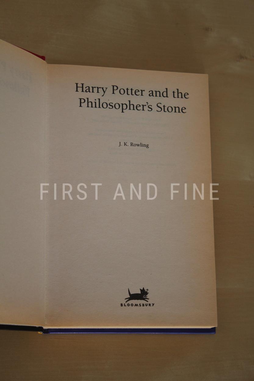 Rowling, J.K. (1997) 'Harry Potter and the Philosopher's Stone', UK hardback first edition published by Bloomsbury - Image 4