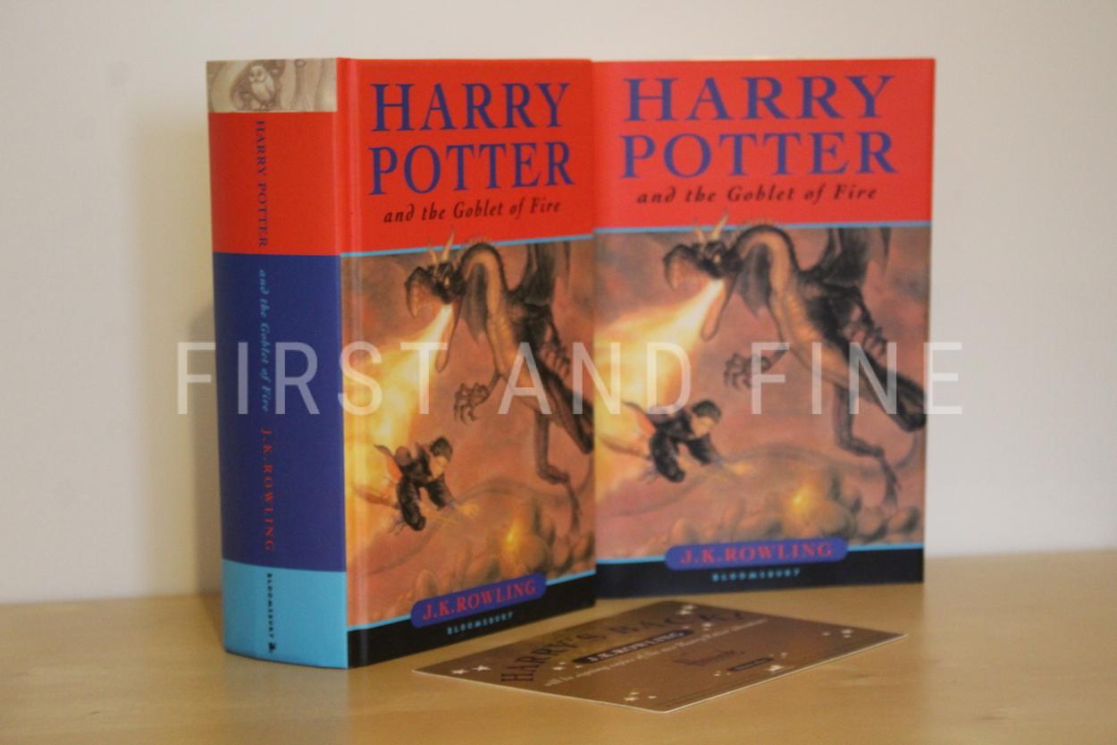 Rowling, J.K. (2000) 'Harry Potter and the Goblet of Fire', UK signed first edition with the Golden Ticket - Image 4
