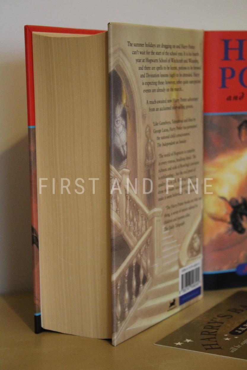 Rowling, J.K. (2000) 'Harry Potter and the Goblet of Fire', UK signed first edition with the Golden Ticket - Image 5
