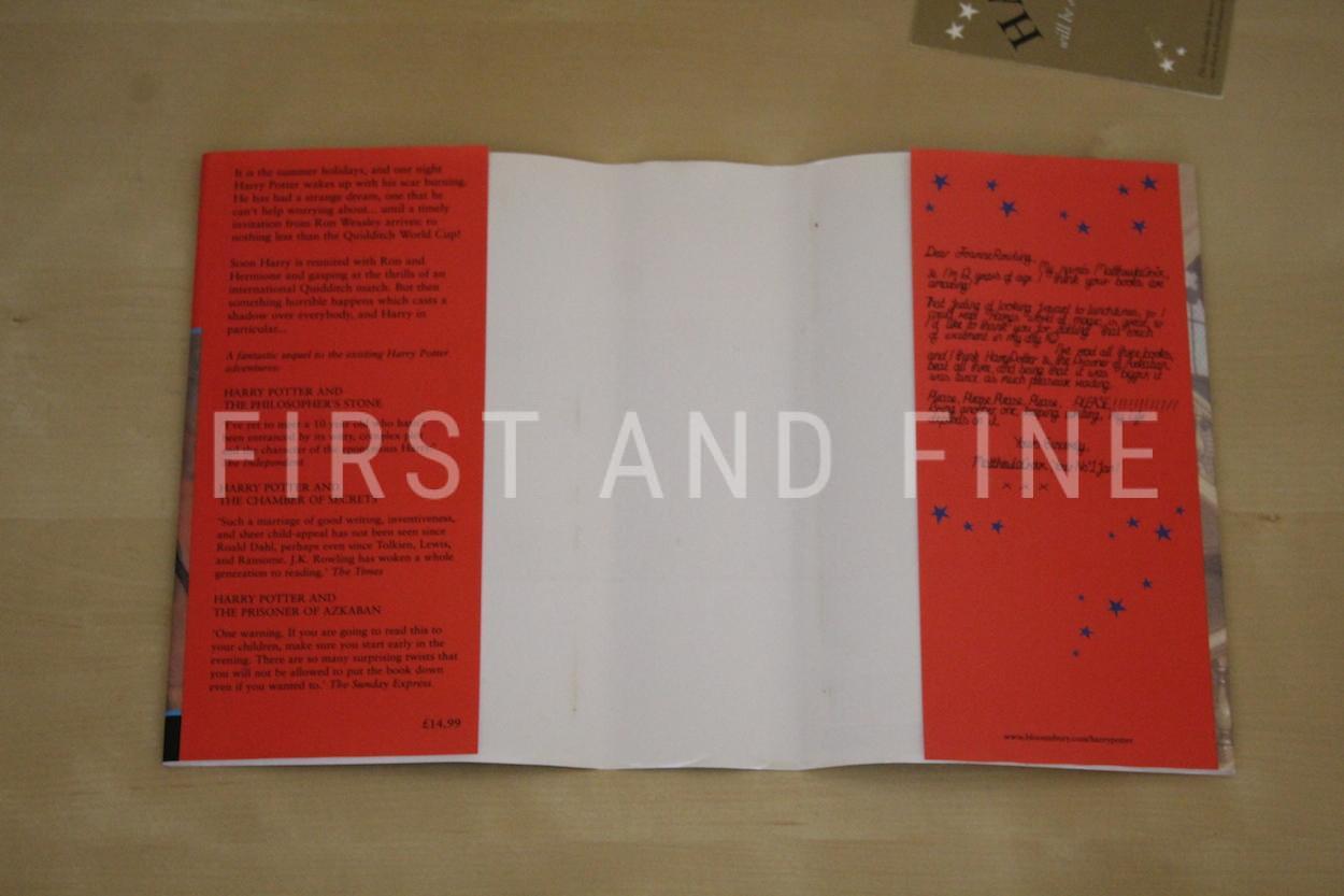 Rowling, J.K. (2000) 'Harry Potter and the Goblet of Fire', UK signed first edition with the Golden Ticket - Image 11