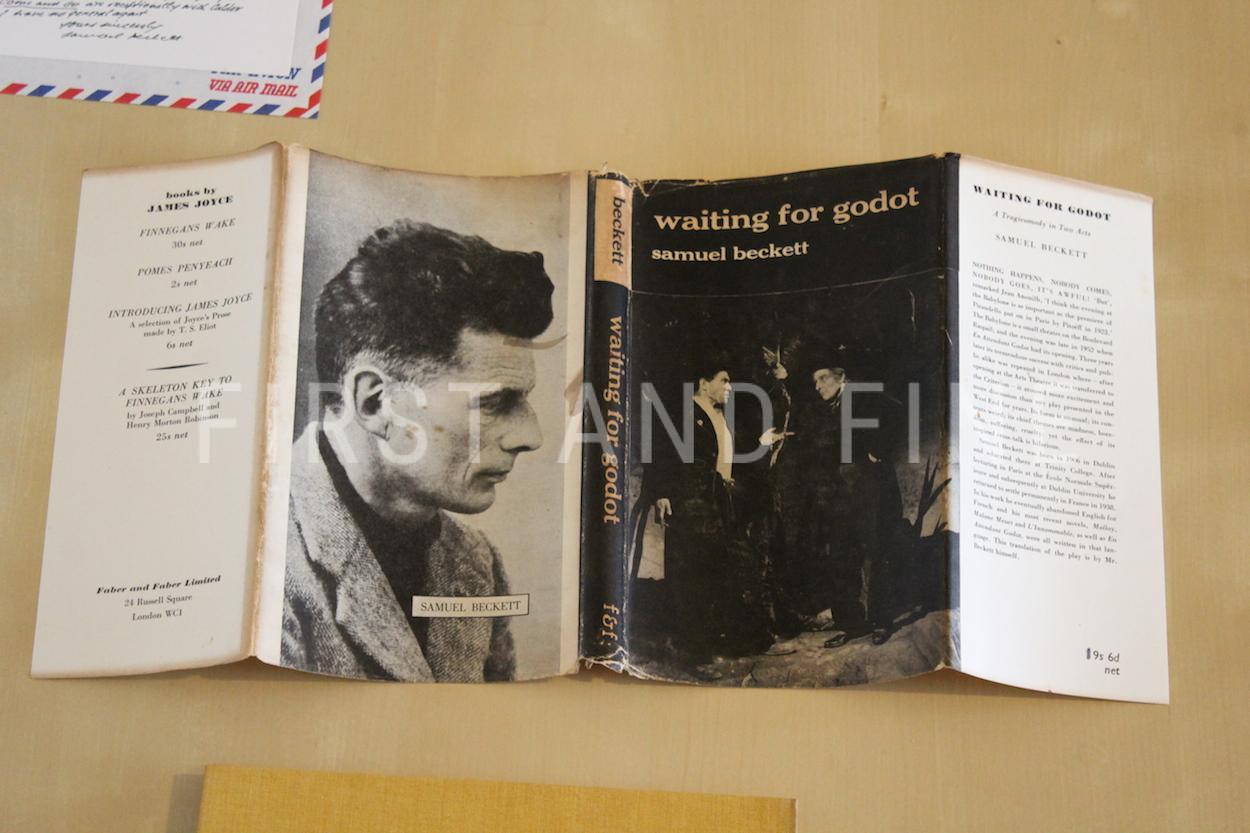 Beckett, Samuel (1955) 'Waiting for Godot', UK first edition with a handwritten and signed Beckett letter - Image 15