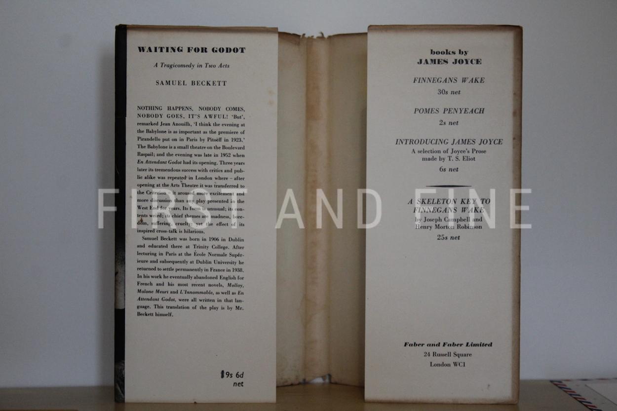 Beckett, Samuel (1955) 'Waiting for Godot', UK first edition with a handwritten and signed Beckett letter - Image 17