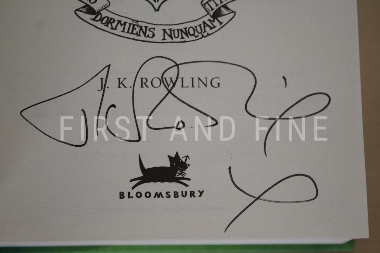 Rowling, J.K. (2007) 'Harry Potter and the Deathly Hallows', UK signed first edition with all ephemera - Image 7