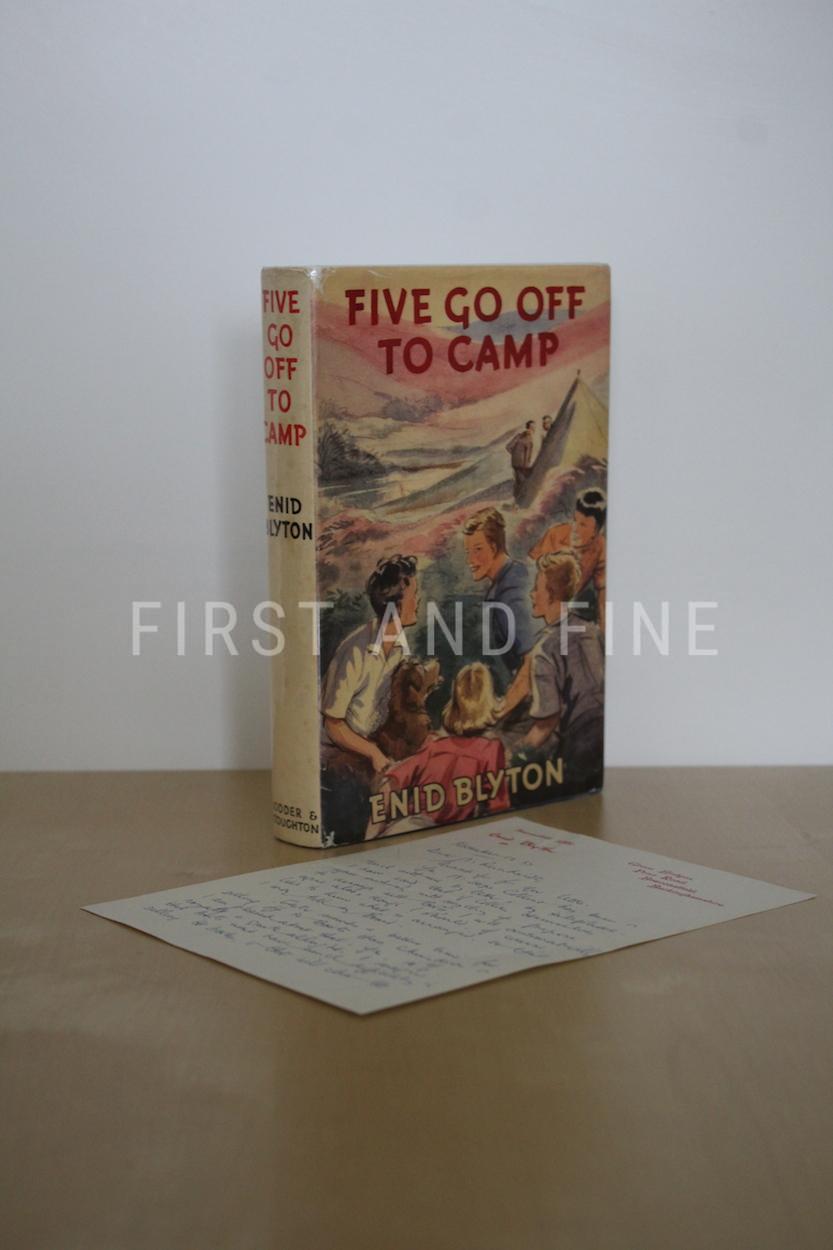 Blyton, Enid (1948) UK first edition with an original handwritten and signed Blyton letter