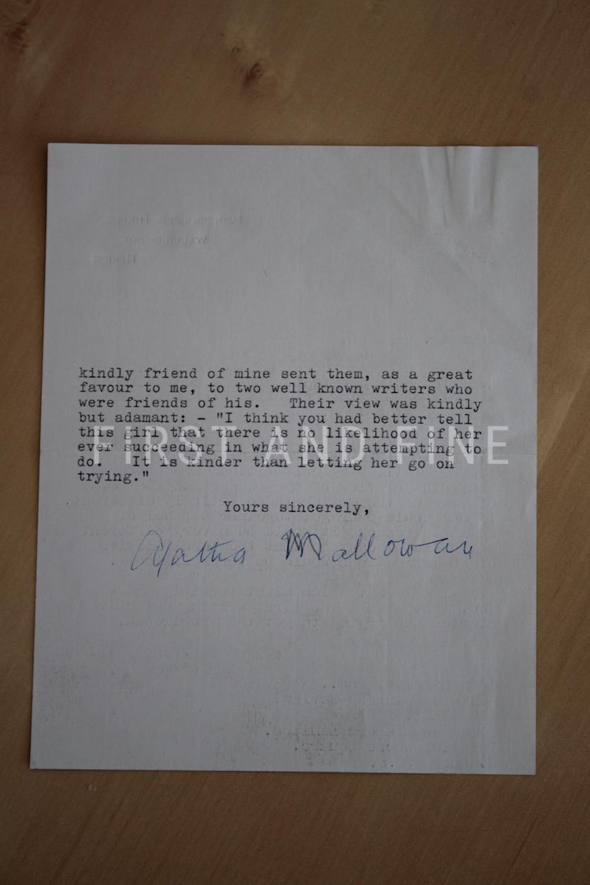Christie, Agatha (1934) 'Why Didn't They Ask Evans', UK first edition with a fascinating original signed Christie letter - Image 2