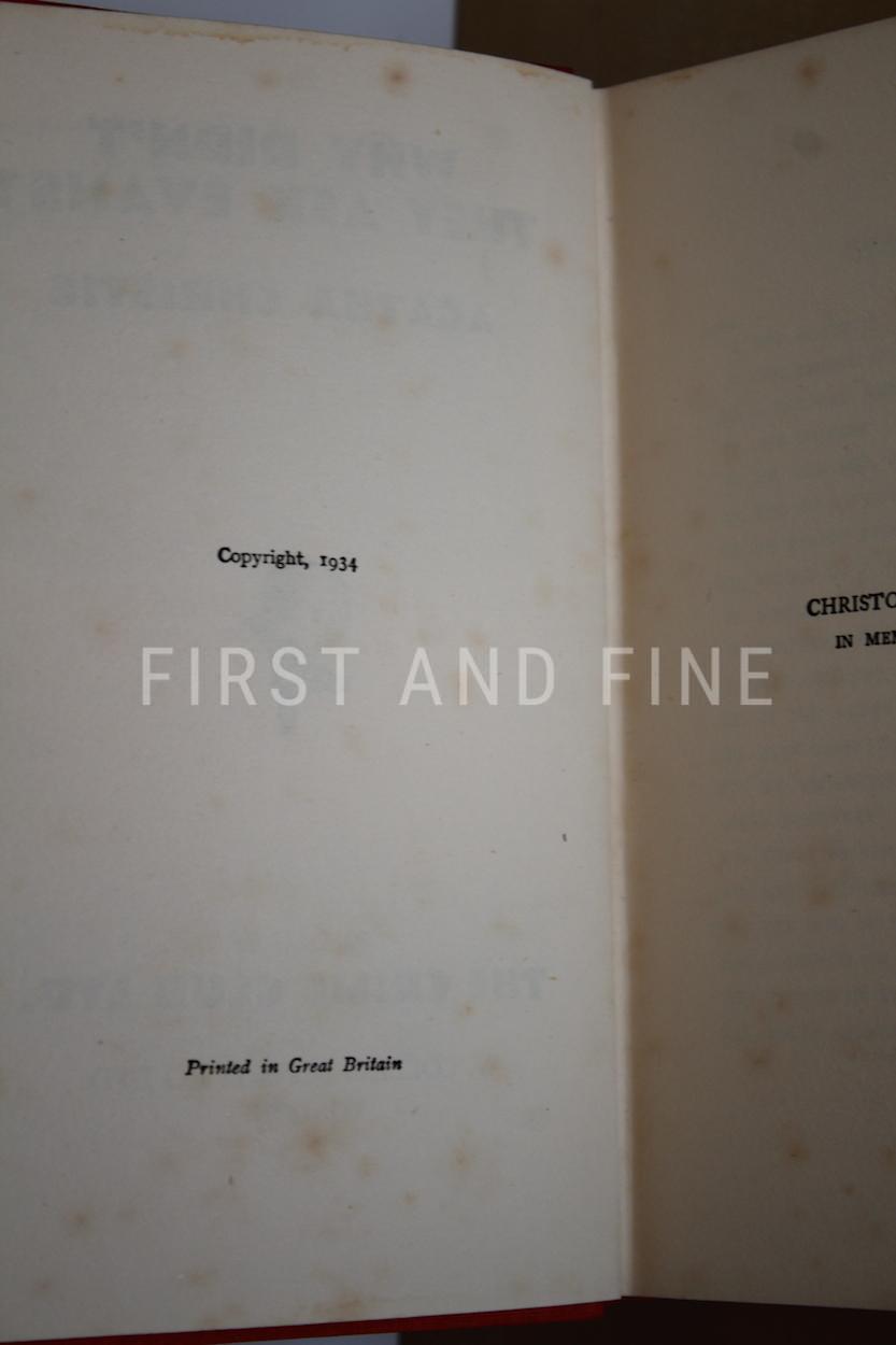 Christie, Agatha (1934) 'Why Didn't They Ask Evans', UK first edition with a fascinating original signed Christie letter - Image 4