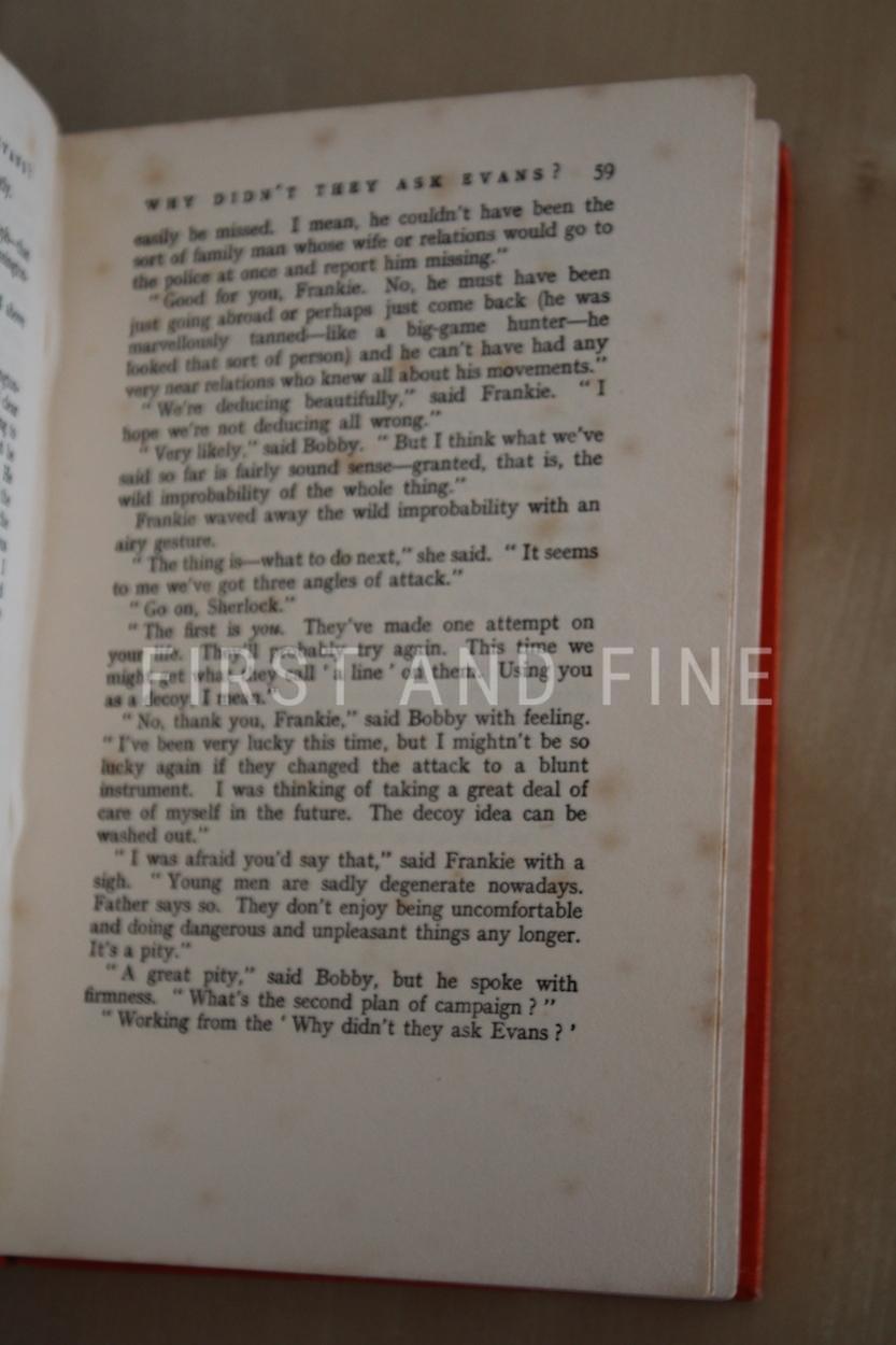 Christie, Agatha (1934) 'Why Didn't They Ask Evans', UK first edition with a fascinating original signed Christie letter - Image 13