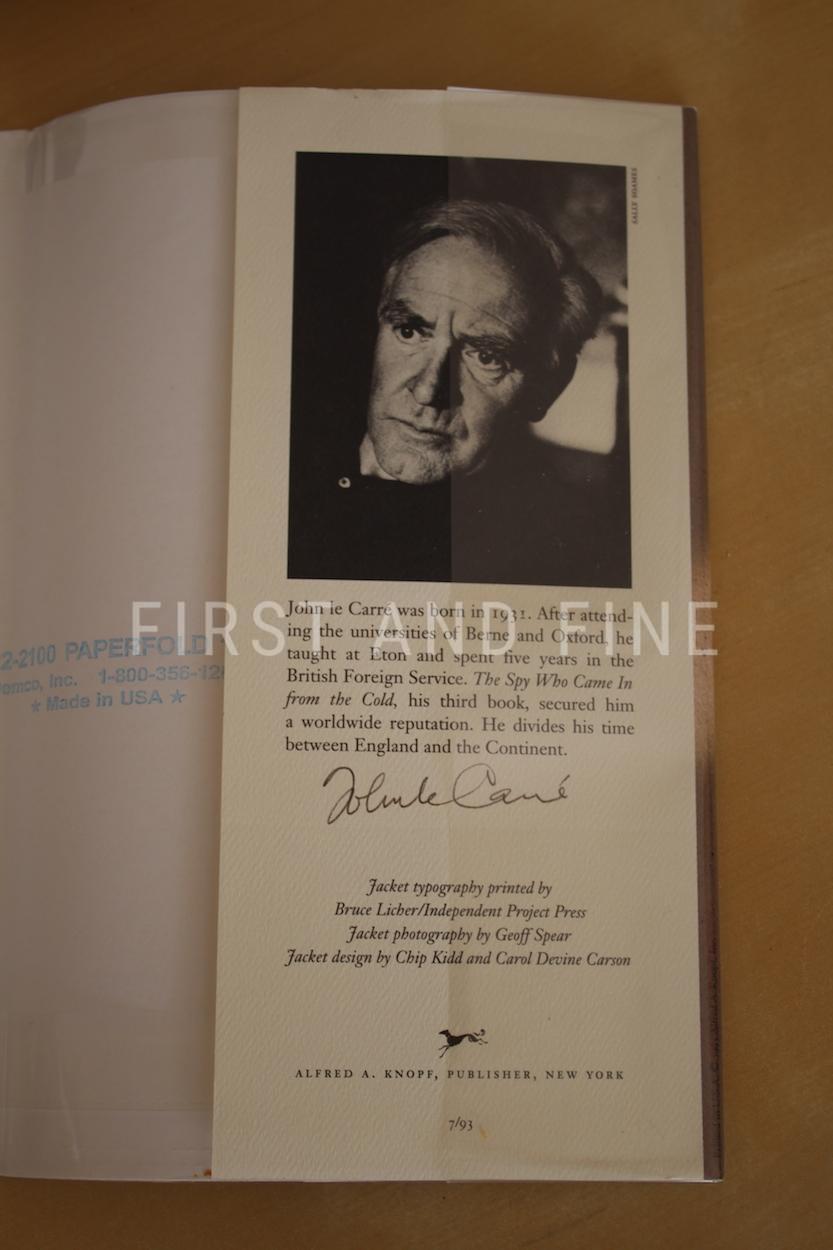 le Carré, John (1993) 'The Night Manager', US signed and inscribed first edition - Image 11