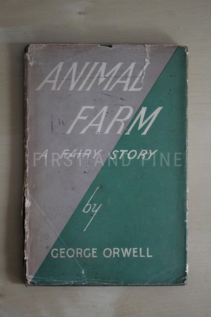 Orwell, George (1945) 'Animal Farm', UK first edition in the original first state dust jacket