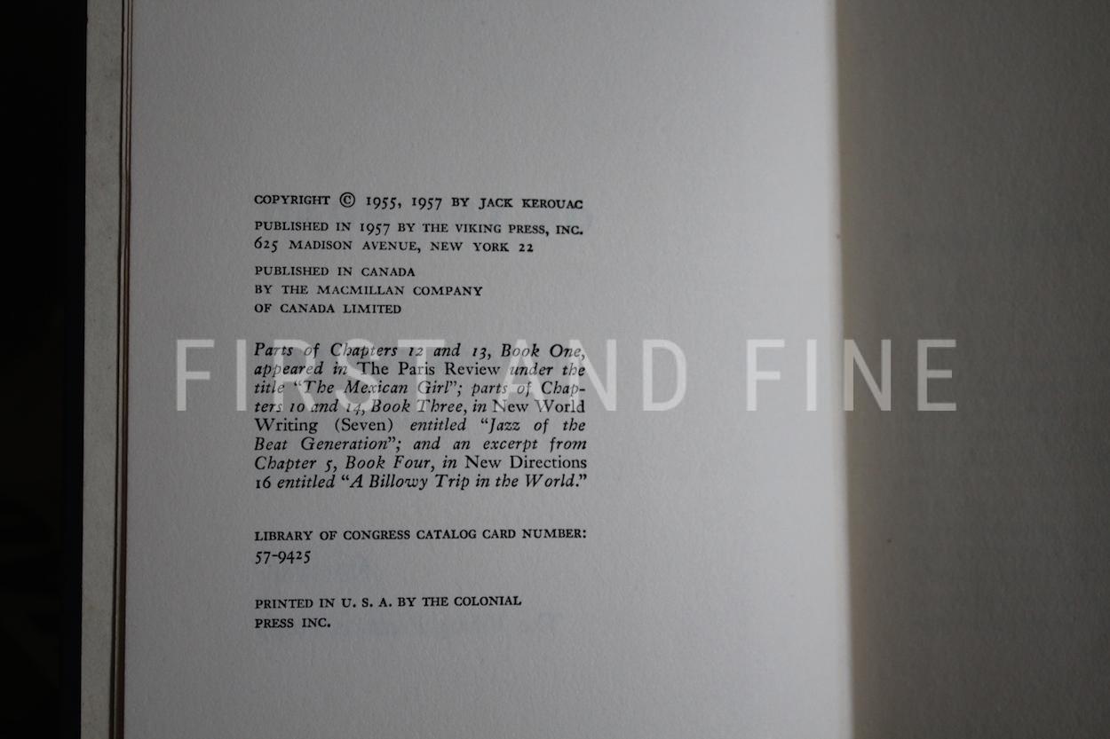 Kerouac, Jack (1957) 'On the Road', US first edition with an original signed cheque/ check - Image 4