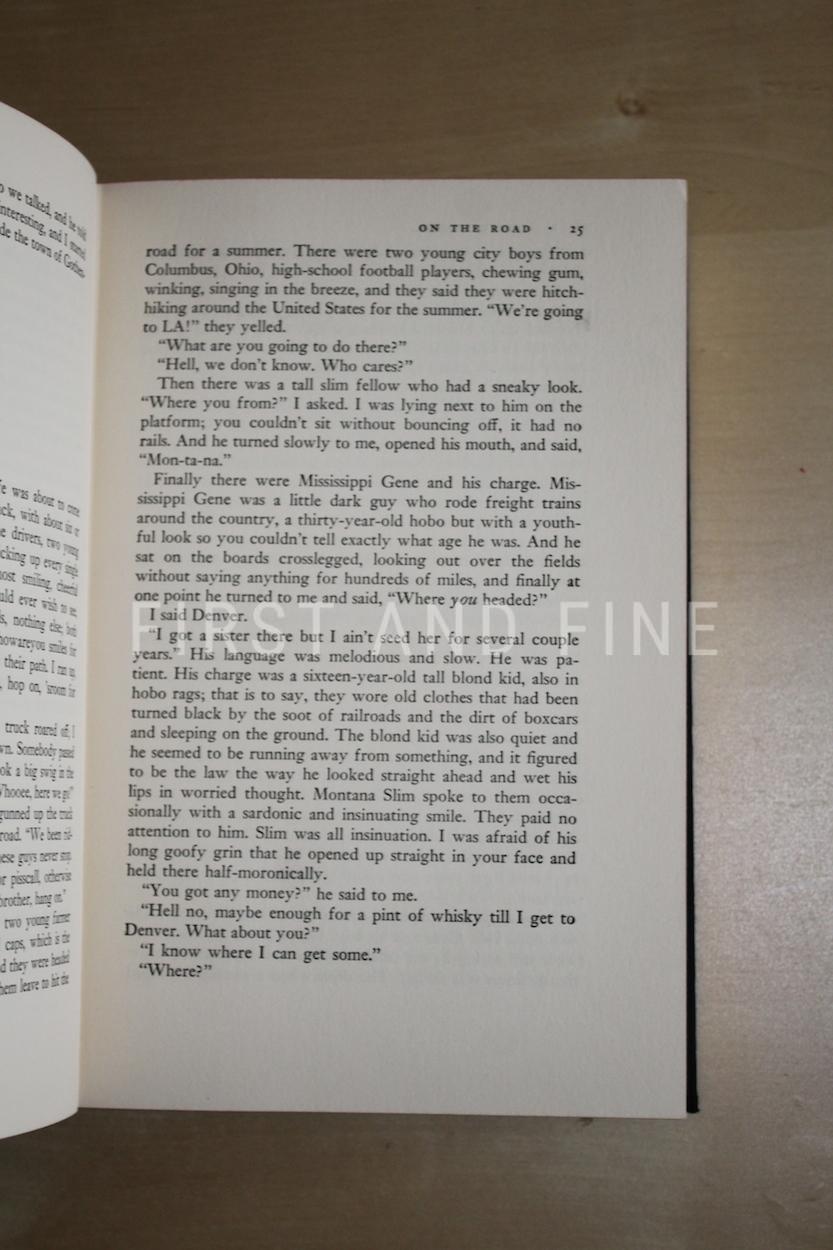 Kerouac, Jack (1957) 'On the Road', US first edition with an original signed cheque/ check - Image 12