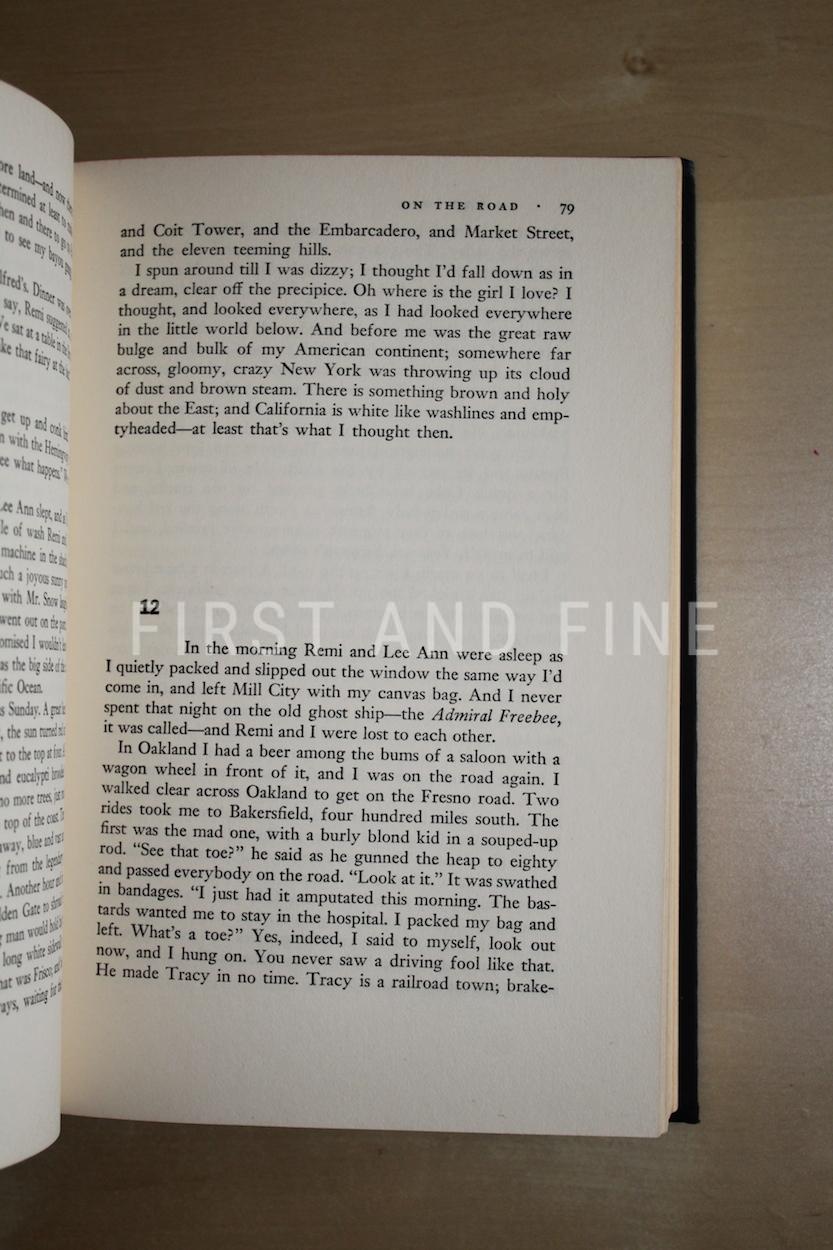Kerouac, Jack (1957) 'On the Road', US first edition with an original signed cheque/ check - Image 13