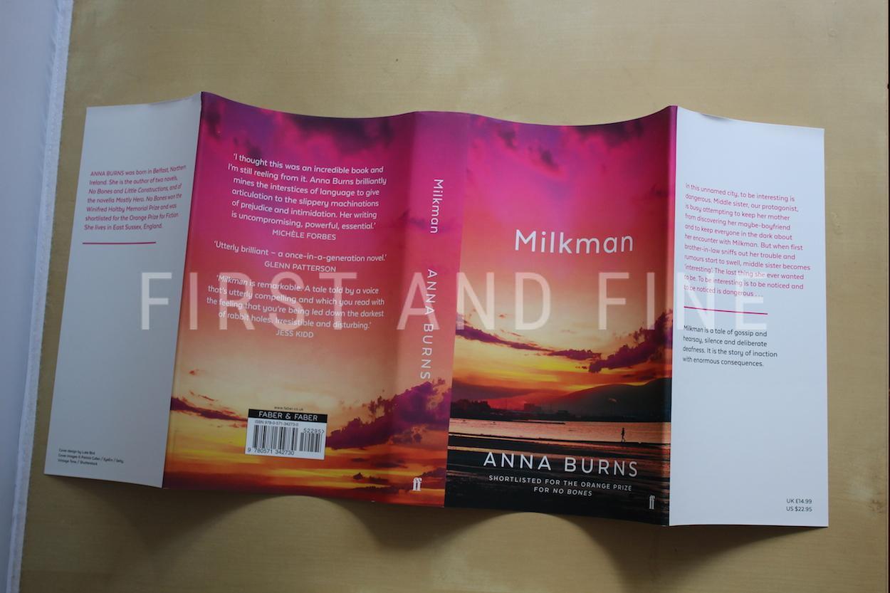 Burns, Anna (2018) 'Milkman', UK signed and lined first edition - Image 11