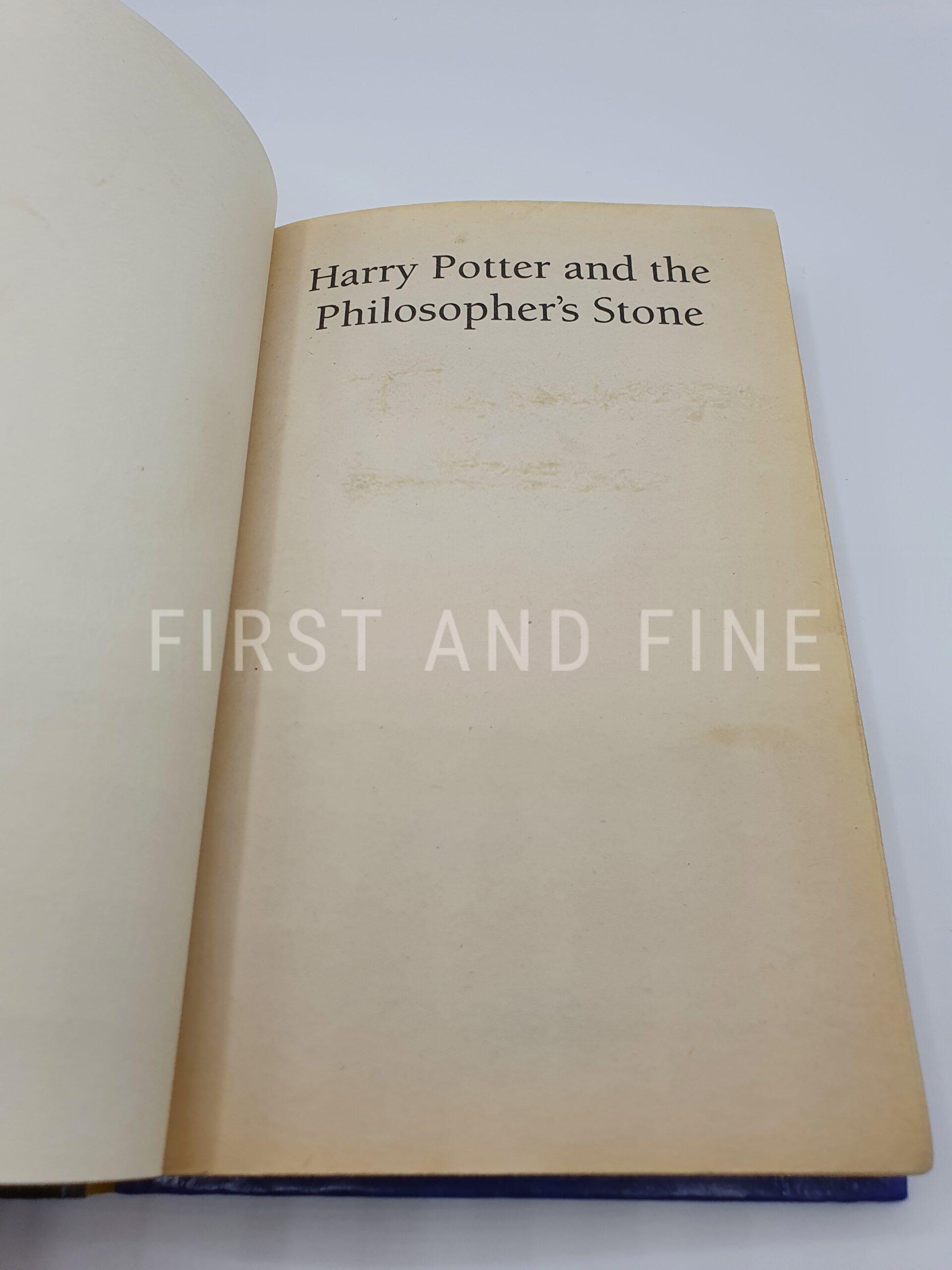 Rowling, J.K. (1997) 'Harry Potter and the Philosopher's Stone', UK hardback first edition published by Bloomsbury - Image 13