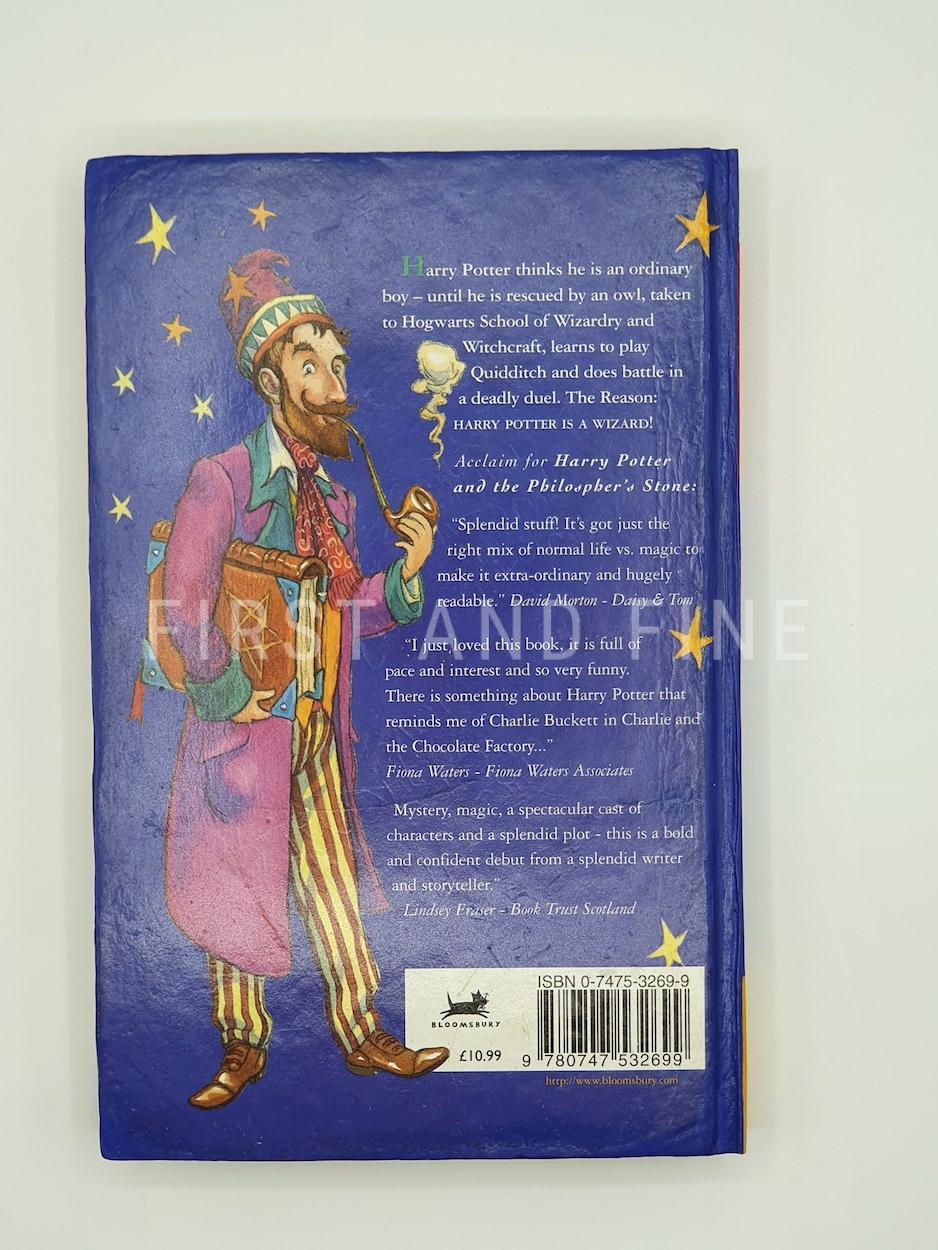 Rowling, J.K. (1997) 'Harry Potter and the Philosopher's Stone', UK hardback first edition published by Bloomsbury - Image 5