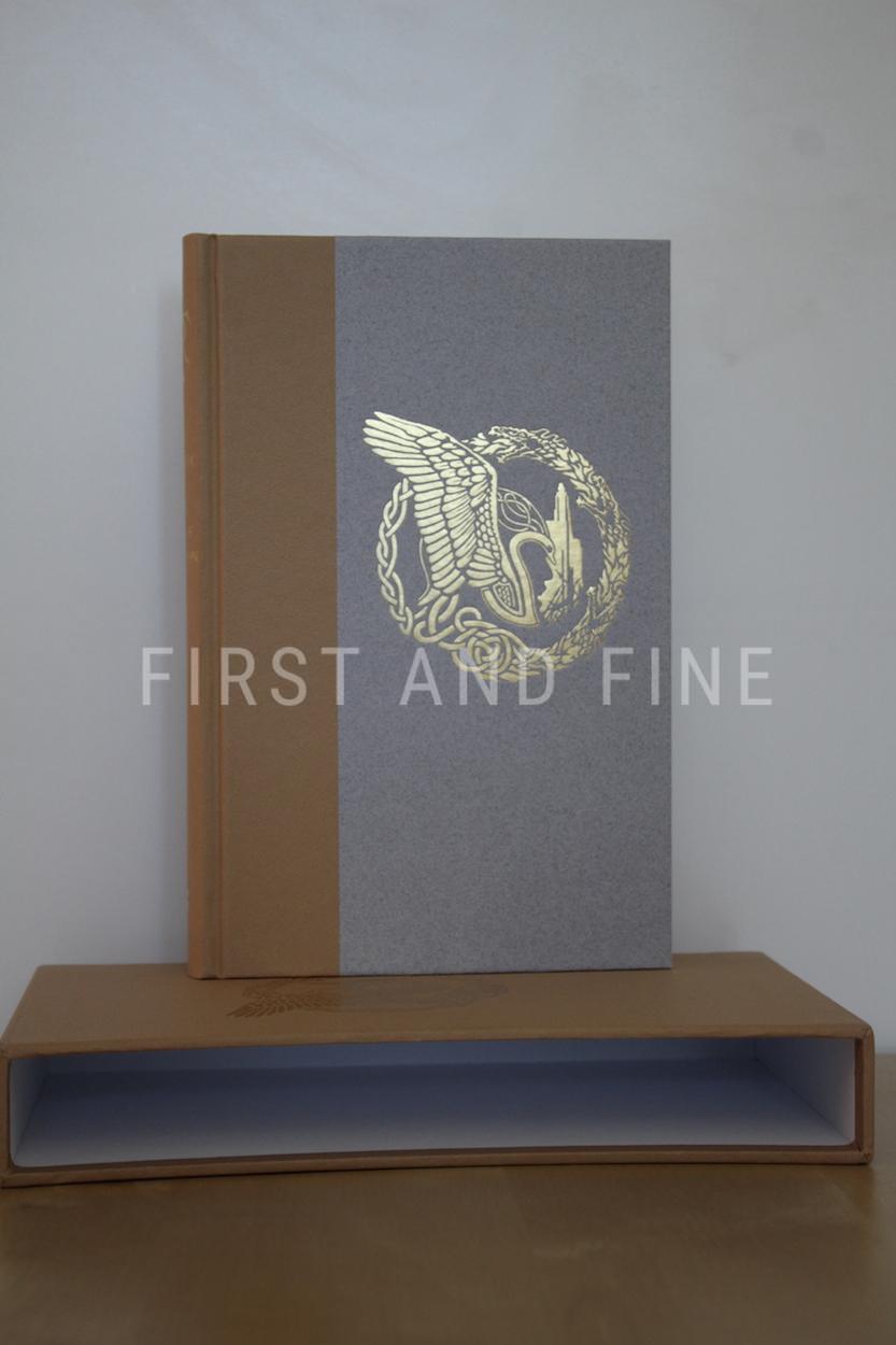 Tolkien, J.R.R. (author); Tolkien, Christopher (editor) and Lee, Alan (illustrator) (2018) 'The Fall of Gondolin', UK deluxe first edition, signed and sketched by Alan Lee - Image 7