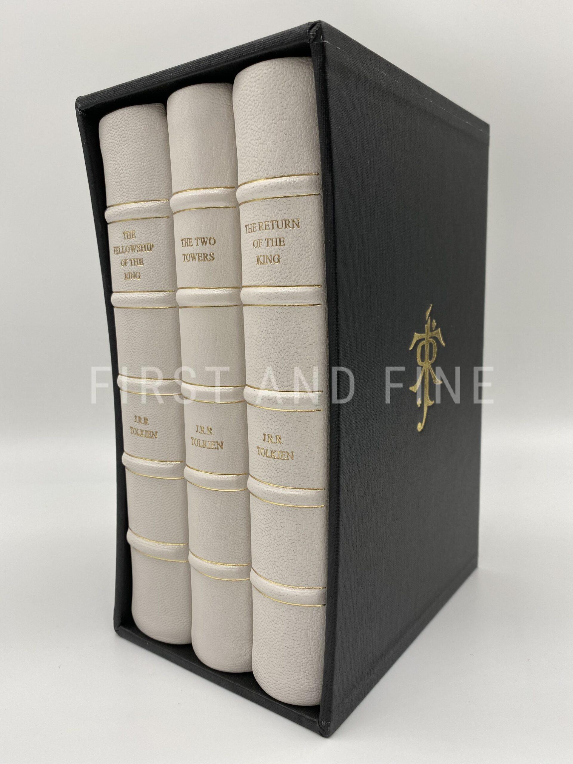 Tolkien, J.R.R. (1954-55) 'The Lord of the Rings', UK first editions beautifully rebound in full leather - Image 2