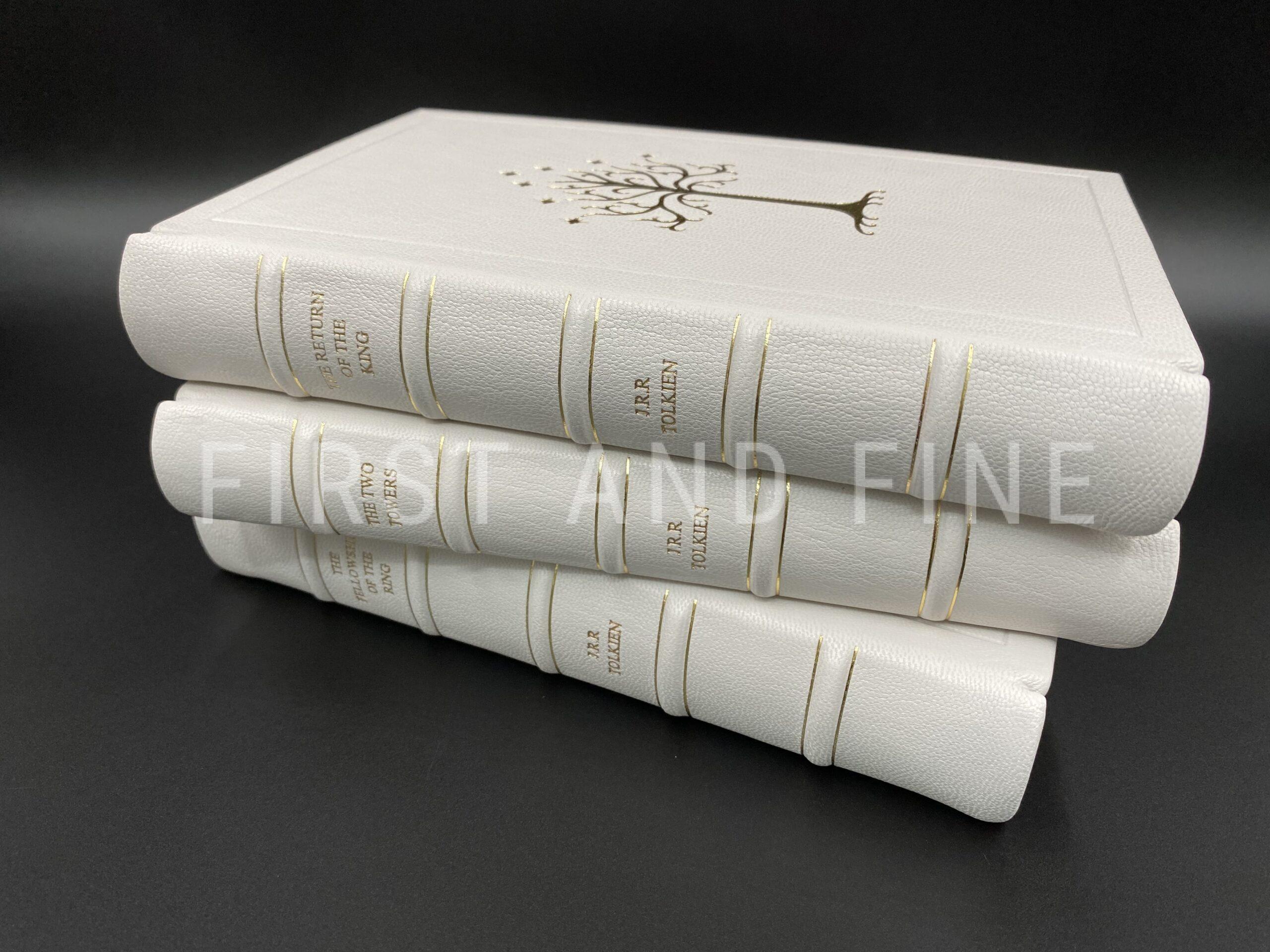 Tolkien, J.R.R. (1954-55) 'The Lord of the Rings', UK first editions beautifully rebound in full leather - Image 3
